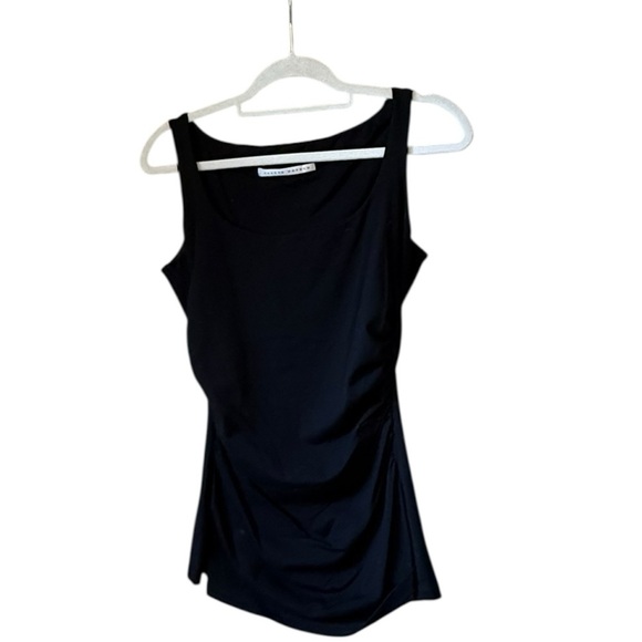 Susana Monaco Classic Black Tank Top - Picture 1 of 6
